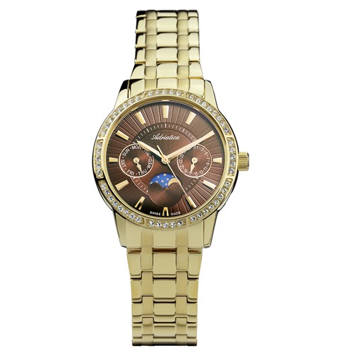 Đồng hồ ADRIATICA 33 mm Nữ A3601.111GQFZ Màu Vàng