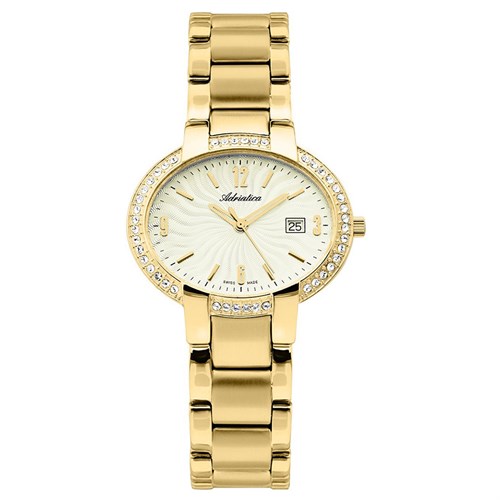 Đồng hồ ADRIATICA 38 mm Nữ A3627.1151QZ Màu Vàng