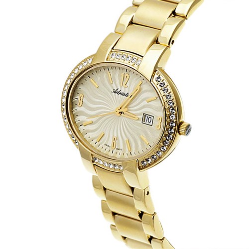 Đồng hồ ADRIATICA 38 mm Nữ A3627.1151QZ Màu Vàng