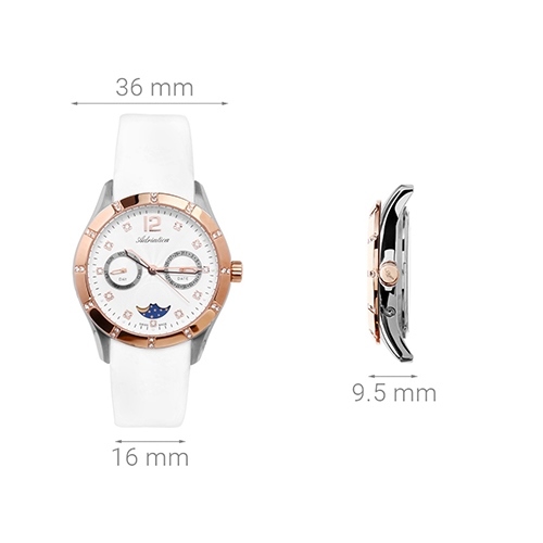 Đồng hồ Nữ Adriatica A3698.R273QFZ Màu Trắng