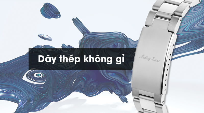 Đồng hồ nam Mathey Tissot H450ABU có dây đeo chống oxi hóa Đồng hồ nam Mathey Tissot H450ABU có dây đeo chống oxi hóa