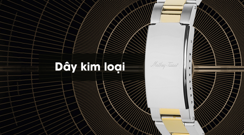 Đồng hồ nam Mathey Tissot H450BI có dây đeo chống oxi hóa