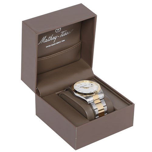Đồng hồ MATHEY TISSOT Mathy I 40 mm Nam H450BI Màu Bạc