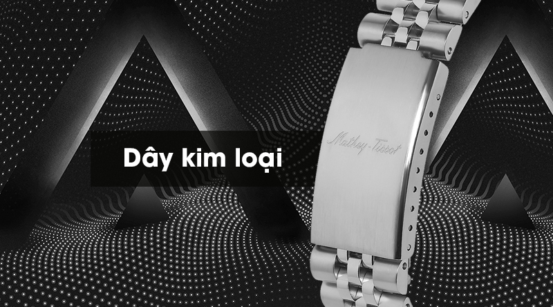 Đồng hồ nam Mathey Tissot H810AI có dây đeo chắc chắn