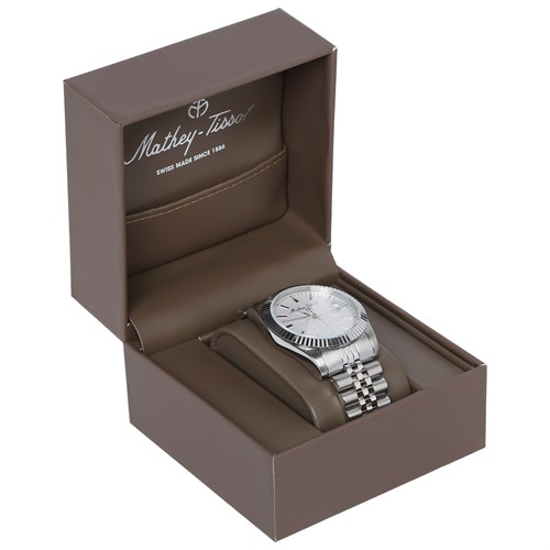 Đồng hồ MATHEY TISSOT Mathy III 40 mm Nam H810AI Màu Bạc