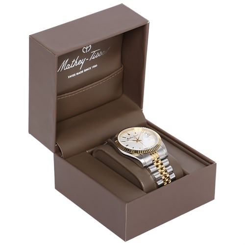 Đồng hồ MATHEY TISSOT Mathy III 40 mm Nam H810BI Màu Bạc