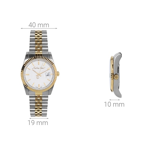 Đồng hồ MATHEY TISSOT Mathy III 40 mm Nam H810BI Màu Bạc