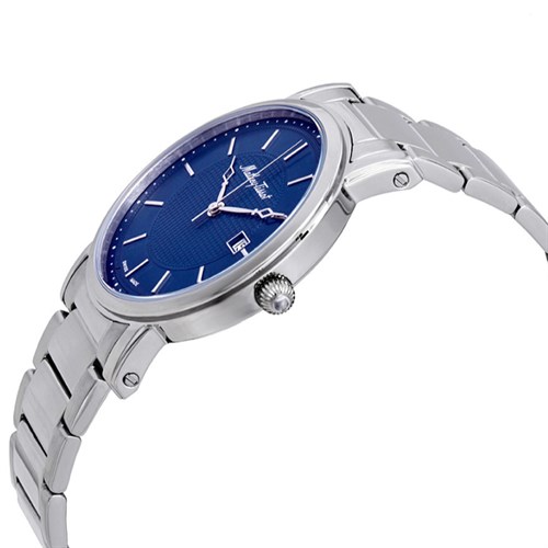 Đồng hồ MATHEY TISSOT City Metal 42 mm Nam HB611251MABU Màu Bạc