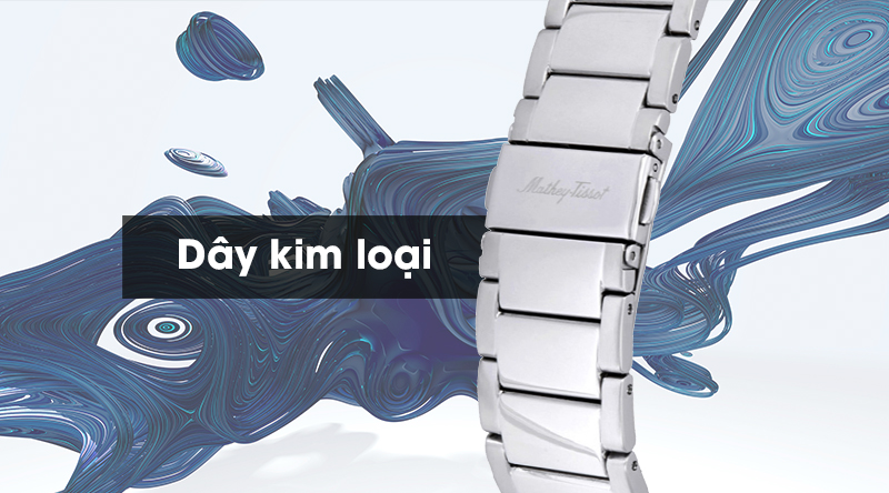 Đồng hồ nam Mathey Tissot HB611251MABU có dây đeo bằng kim loại Đồng hồ nam Mathey Tissot HB611251MABU có dây đeo bằng kim loại