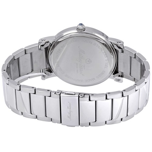 Đồng hồ MATHEY TISSOT City Metal 42 mm Nam HB611251MABU Màu Bạc