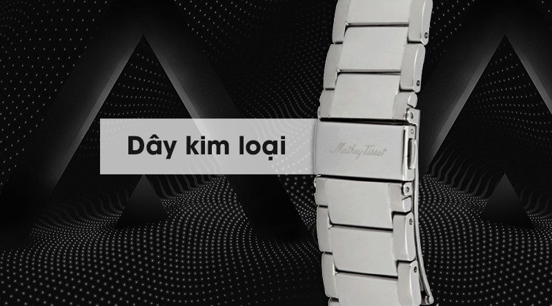 Đồng hồ nam Mathey Tissot HB611251MAI có dây đeo bằng kim loại