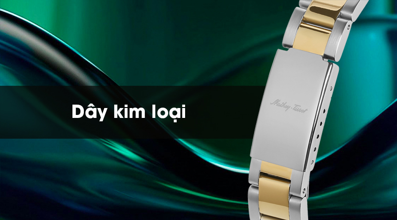 Đồng hồ nữ Mathey Tissot D450BI có dây đeo bền bỉ