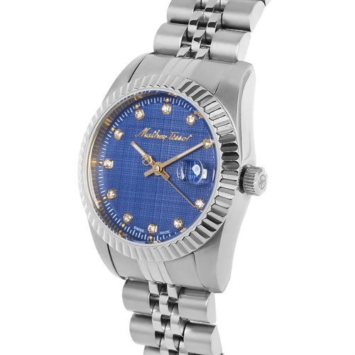 Đồng hồ MATHEY TISSOT Rolly III 30 mm Nữ D810ABU Màu Bạc