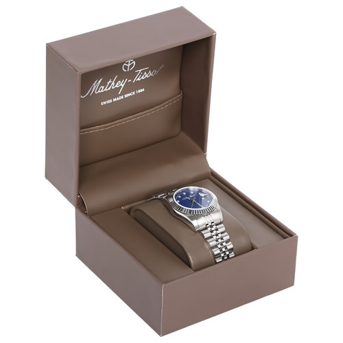 Đồng hồ MATHEY TISSOT Rolly III 30 mm Nữ D810ABU Màu Bạc