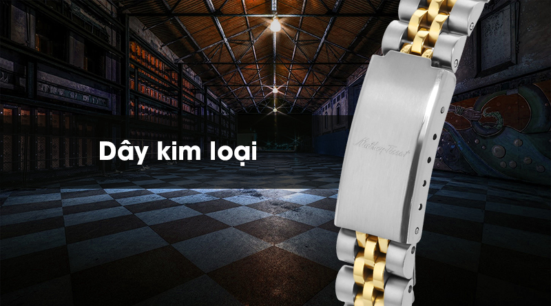 Đồng hồ nữ Mathey Tissot D810BDI có dây đeo chắc chắn Đồng hồ nữ Mathey Tissot D810BDI có dây đeo chắc chắn