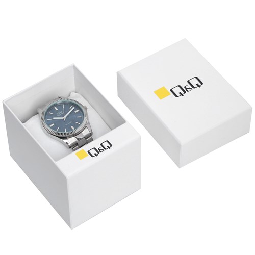 Đồng hồ Q&Q 40 mm Nam S294J202Y Màu Bạc