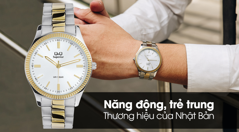 Đồng hồ Nam Q&Q S294J401Y giá tốt, chính hãng