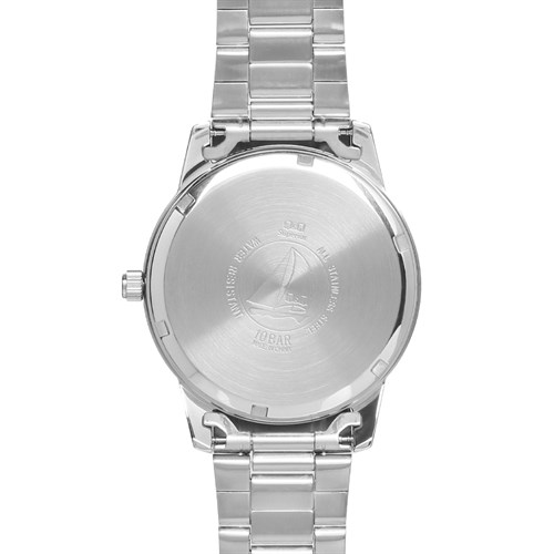 Đồng hồ Q&Q 40 mm Nam S330J401Y Màu Bạc