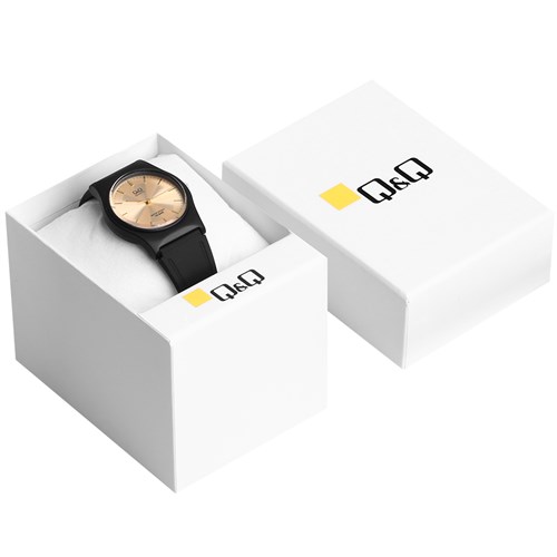 Đồng hồ Q&Q 33 mm Unisex VP34J016Y Màu Đen