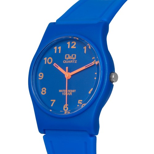 Đồng hồ Q&Q 33 mm Unisex VP34J066Y Màu Xanh Dương
