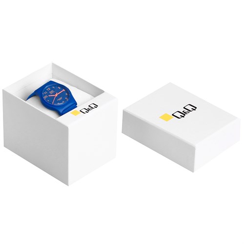 Đồng hồ Q&Q 33 mm Unisex VP34J066Y Màu Xanh Dương