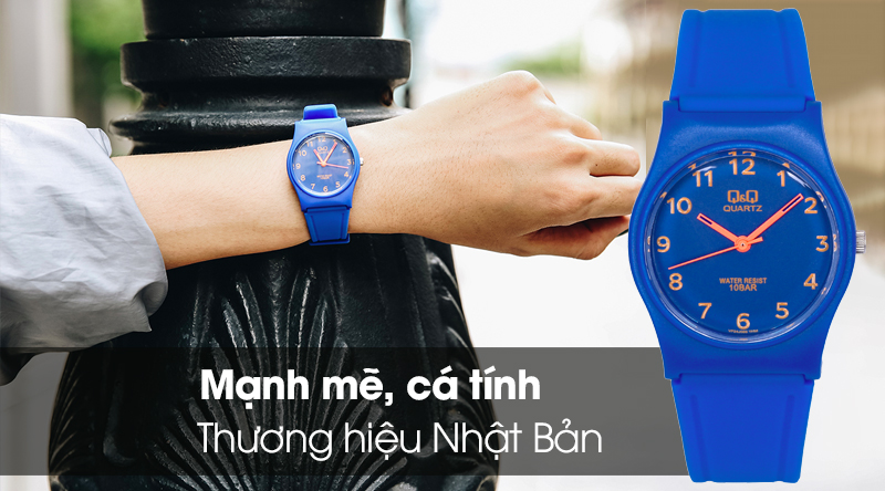 Đồng hồ Nam/Nữ Q&Q VP34J066Y có thiết kế trẻ trung và cá tính