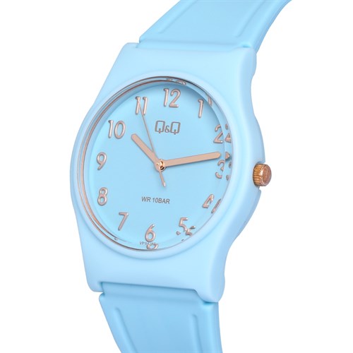 Đồng hồ Q&Q 33 mm Unisex VP34J075Y Màu Xanh Dương