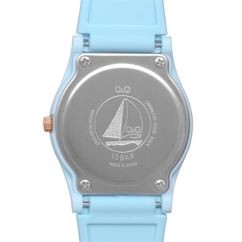 Đồng hồ Q&Q 33 mm Unisex VP34J075Y Màu Xanh Dương