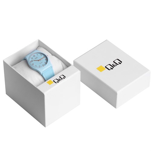 Đồng hồ Q&Q 33 mm Unisex VP34J075Y Màu Xanh Dương