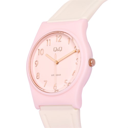Đồng hồ Q&Q 33 mm Unisex VP34J077Y Màu Hồng