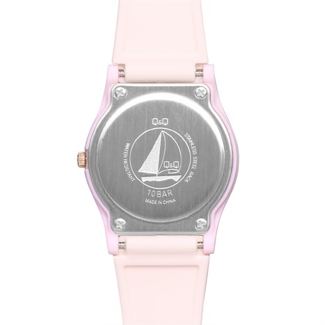 Đồng hồ Q&Q 33 mm Unisex VP34J077Y Màu Hồng