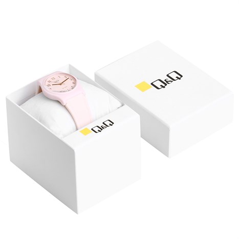 Đồng hồ Q&Q 33 mm Unisex VP34J077Y Màu Hồng
