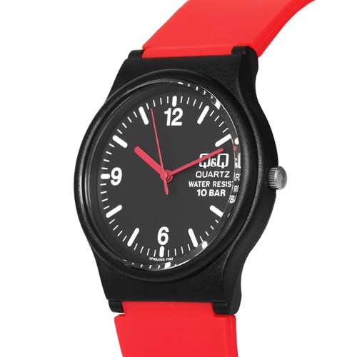 Đồng hồ Q&Q 34 mm Unisex VP46J025Y Màu Đỏ