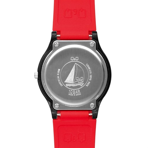 Đồng hồ Q&Q 34 mm Unisex VP46J025Y Màu Đỏ