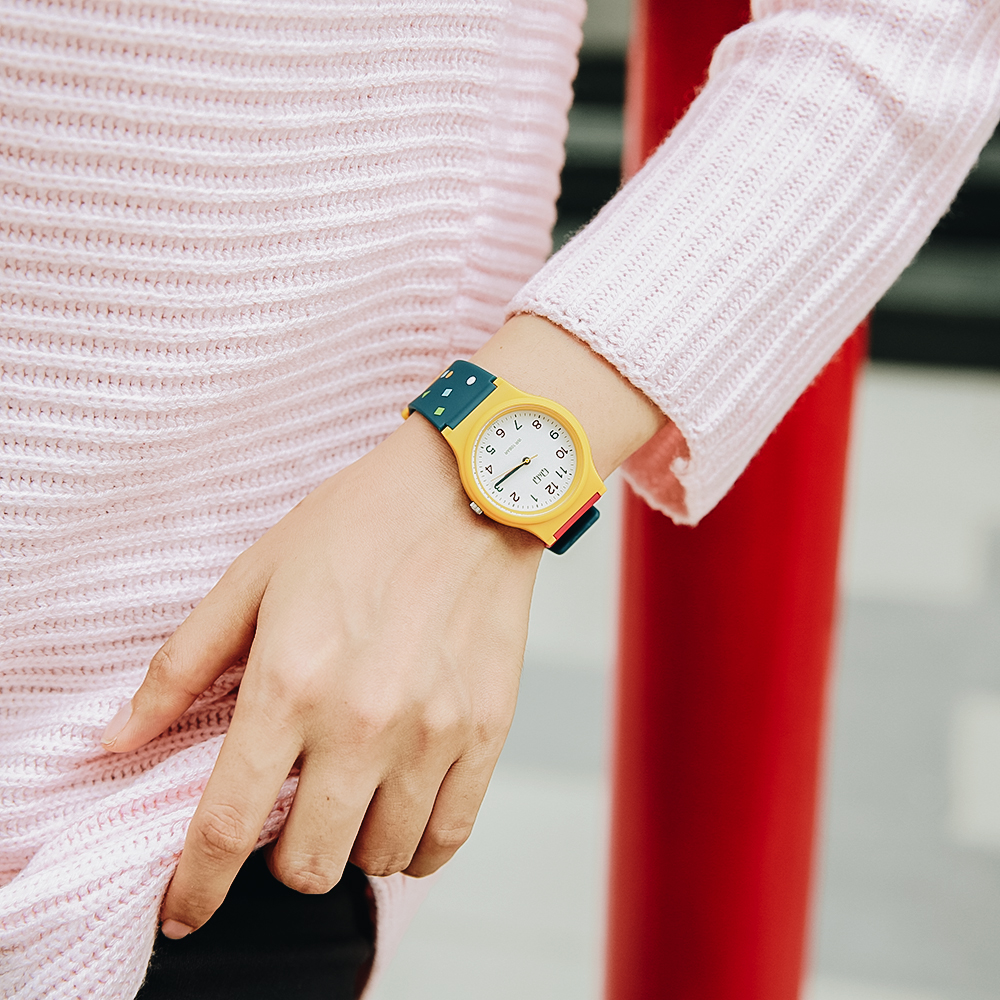 Đồng hồ Q&Q 34 mm Trẻ em VP46J050Y