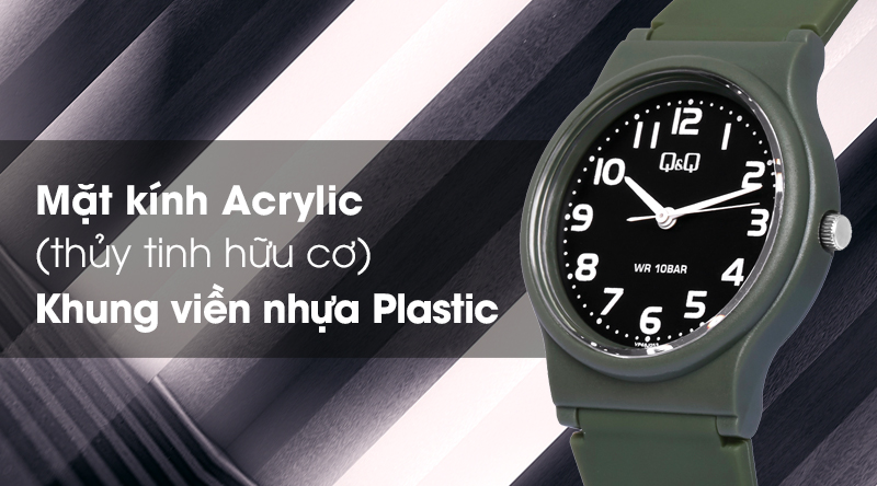 Đồng hồ Nam/Nữ Q&Q VP46J053Y bền bỉ trước những va chạm thường ngày Đồng hồ Nam/Nữ Q&Q VP46J053Y bền bỉ trước những va chạm thường ngày