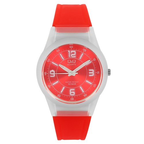 Đồng hồ Q&Q 37.5 mm Unisex VQ50J009Y Màu Đỏ
