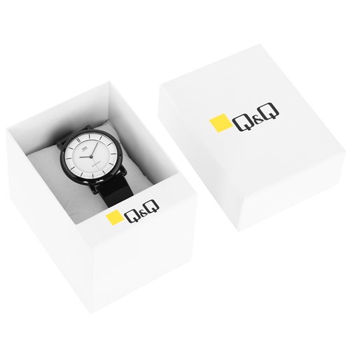Đồng hồ Q&Q 37 mm Unisex VQ94J001Y Màu Đen