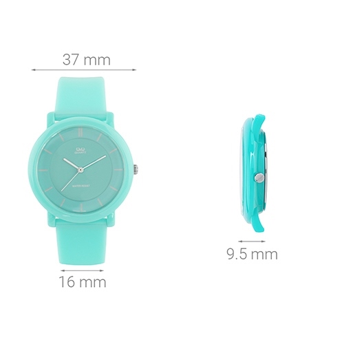Đồng hồ Q&Q 37 mm Unisex VQ94J008Y Màu Xanh Dương
