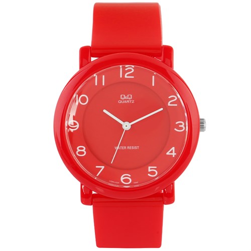 Đồng hồ Q&Q 37 mm Unisex VQ94J024Y Màu Đỏ