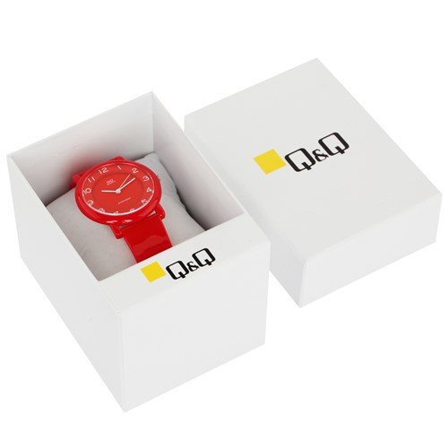 Đồng hồ Q&Q 37 mm Unisex VQ94J024Y Màu Đỏ