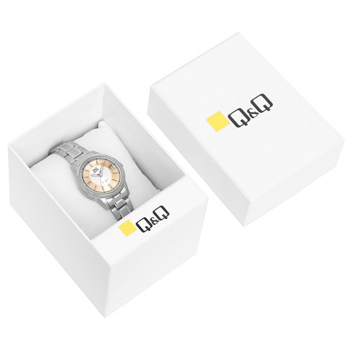 Đồng hồ Q&Q 29 mm Nữ S291J201Y Màu Bạc