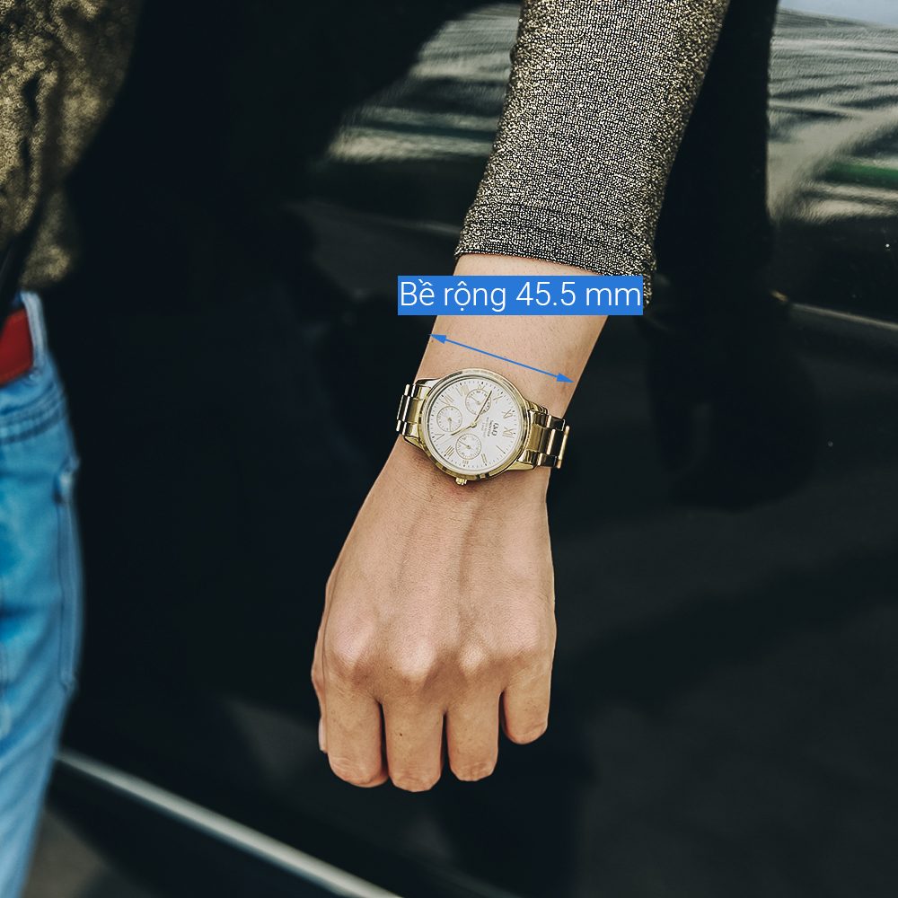 Đồng hồ Q&Q 34 mm Nữ S303J007Y