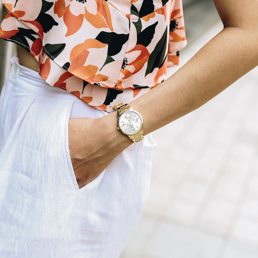 Đồng hồ Q&Q 34 mm Nữ S303J007Y