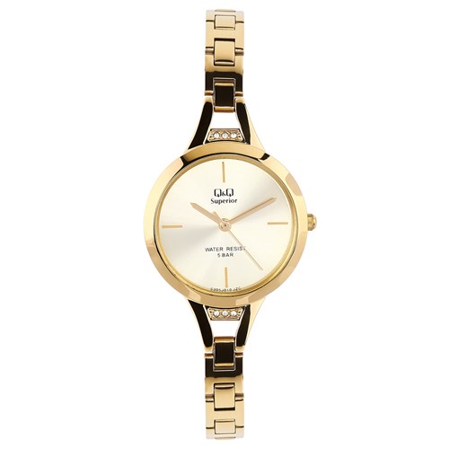 Đồng hồ Q&Q 28 mm Nữ S305J010Y Màu Vàng