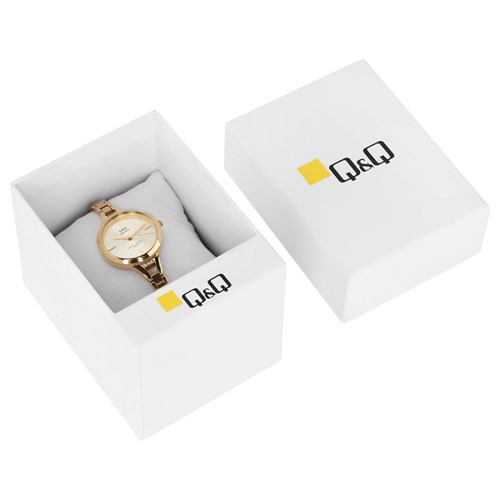 Đồng hồ Q&Q 28 mm Nữ S305J010Y Màu Vàng