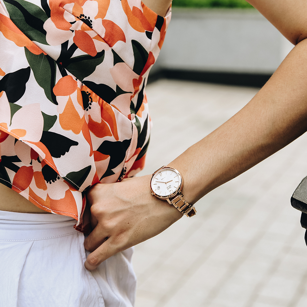 Đồng hồ Q&Q 34 mm Nữ S325J011Y