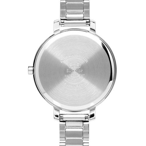 Đồng hồ Q&Q 34 mm Nữ S325J202Y Màu Bạc