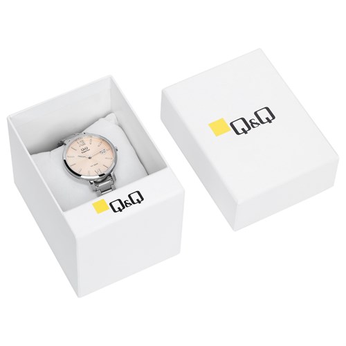 Đồng hồ Q&Q 34 mm Nữ S325J202Y Màu Bạc