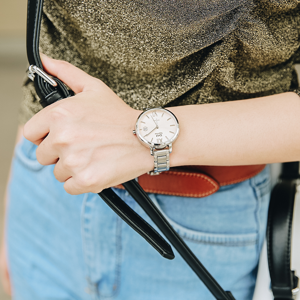 Đồng hồ Q&Q 34 mm Nữ S325J202Y